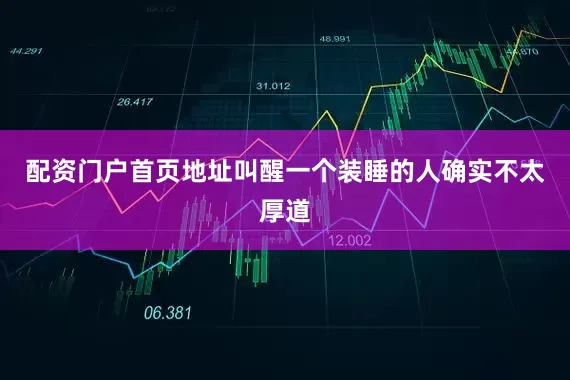 配资门户首页地址叫醒一个装睡的人确实不太厚道
