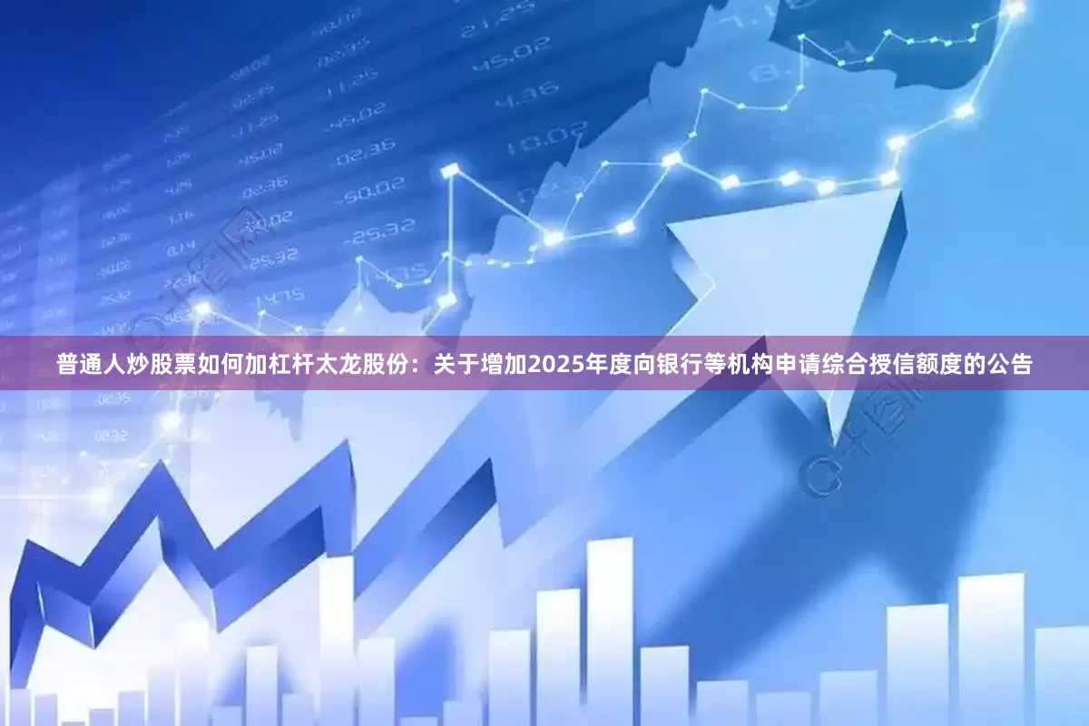 普通人炒股票如何加杠杆太龙股份:关于增加2025年度向银行等机构申请综合授信额度的公告